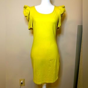Retro Forever 21 Yellow Dress